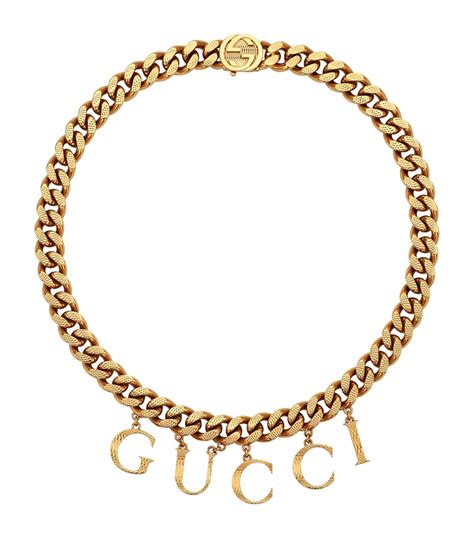 gucci womens jewellry|Gucci chunky necklace.